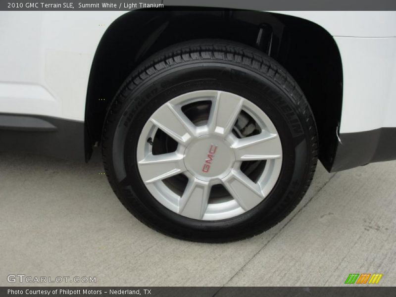 Summit White / Light Titanium 2010 GMC Terrain SLE
