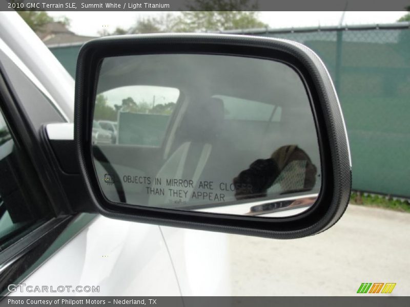 Summit White / Light Titanium 2010 GMC Terrain SLE