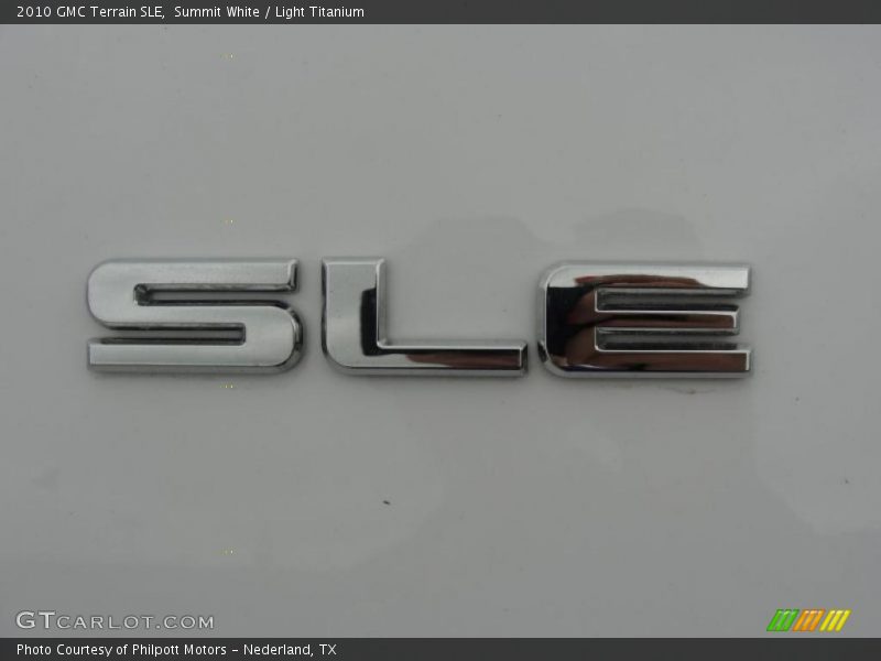 Summit White / Light Titanium 2010 GMC Terrain SLE
