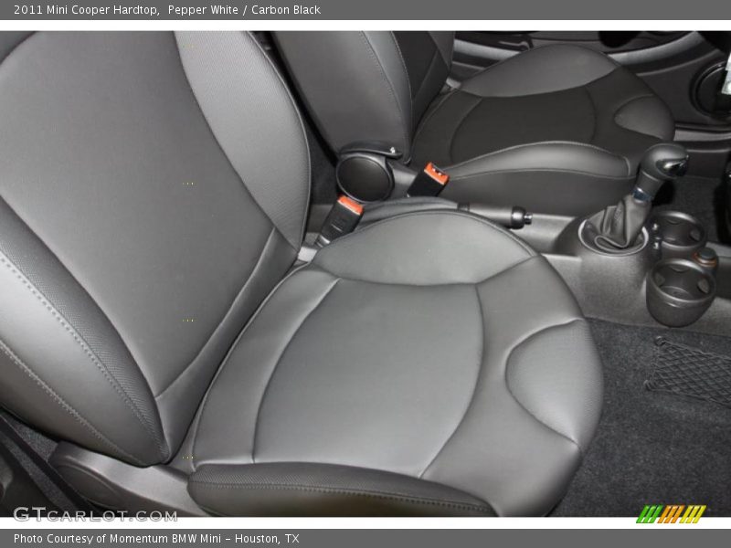 Pepper White / Carbon Black 2011 Mini Cooper Hardtop