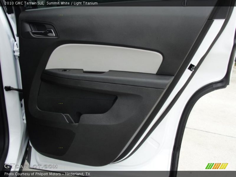 Summit White / Light Titanium 2010 GMC Terrain SLE