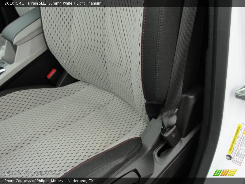 Summit White / Light Titanium 2010 GMC Terrain SLE