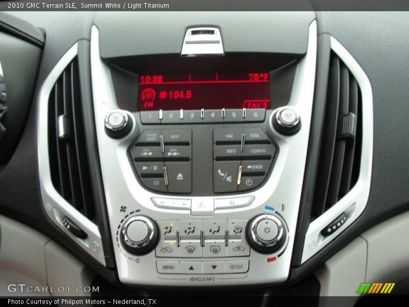 Summit White / Light Titanium 2010 GMC Terrain SLE