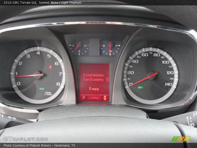 Summit White / Light Titanium 2010 GMC Terrain SLE