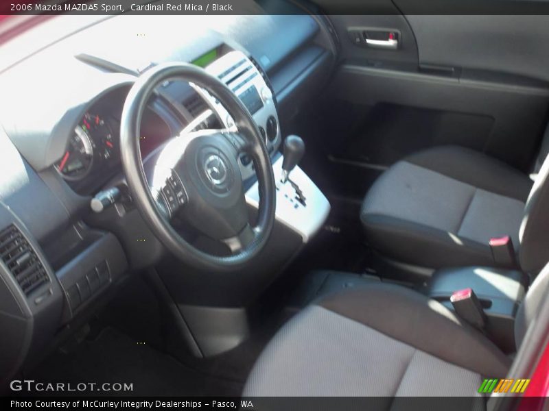 Cardinal Red Mica / Black 2006 Mazda MAZDA5 Sport
