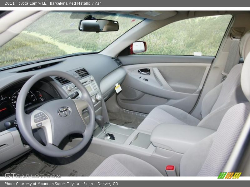 Barcelona Red Metallic / Ash 2011 Toyota Camry LE