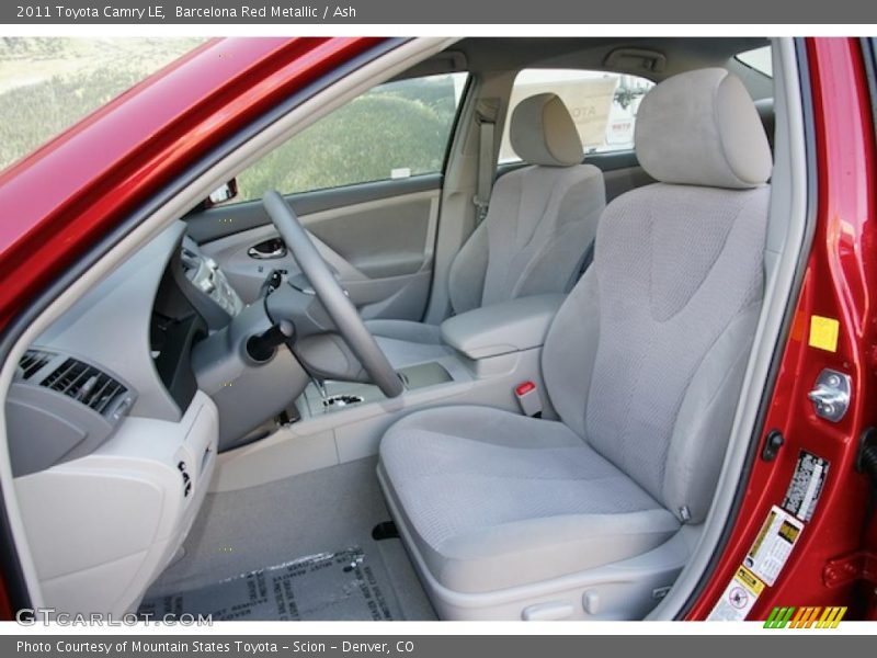 Barcelona Red Metallic / Ash 2011 Toyota Camry LE