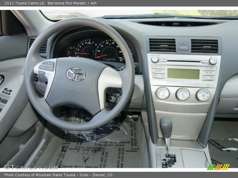Barcelona Red Metallic / Ash 2011 Toyota Camry LE