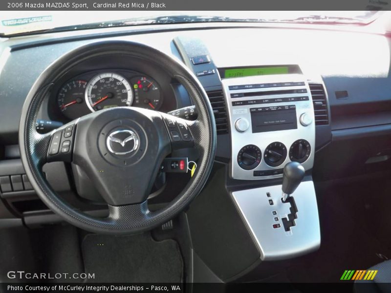 Cardinal Red Mica / Black 2006 Mazda MAZDA5 Sport