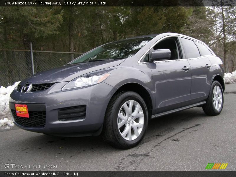 Galaxy Gray Mica / Black 2009 Mazda CX-7 Touring AWD