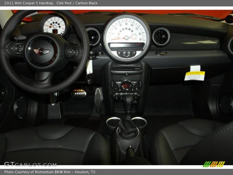 Chili Red / Carbon Black 2011 Mini Cooper S Hardtop
