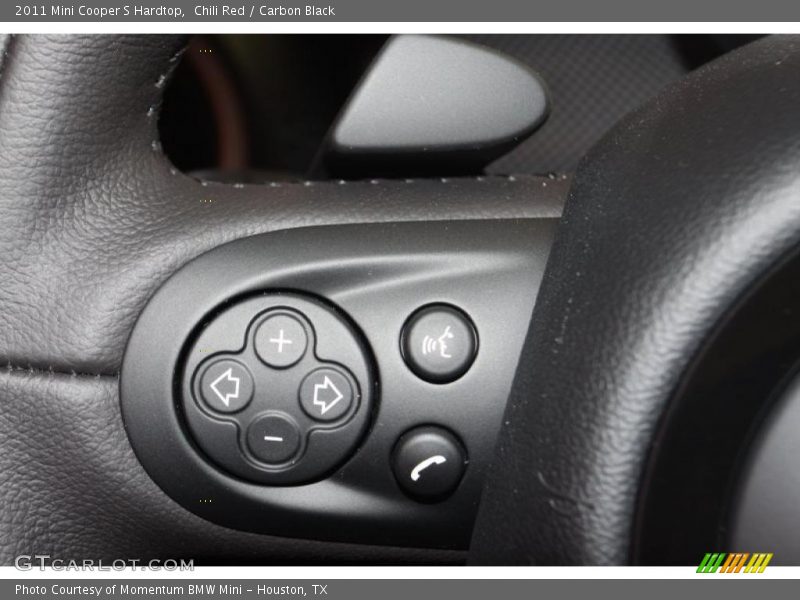 Chili Red / Carbon Black 2011 Mini Cooper S Hardtop
