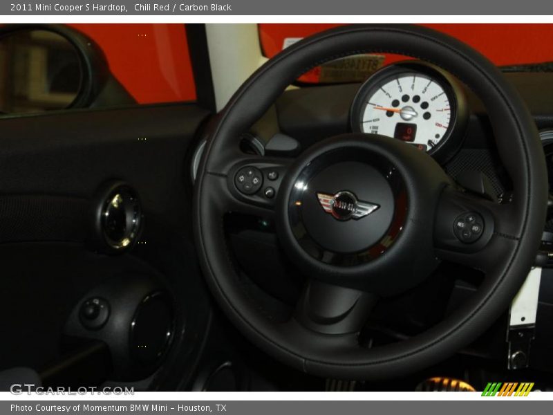 Chili Red / Carbon Black 2011 Mini Cooper S Hardtop