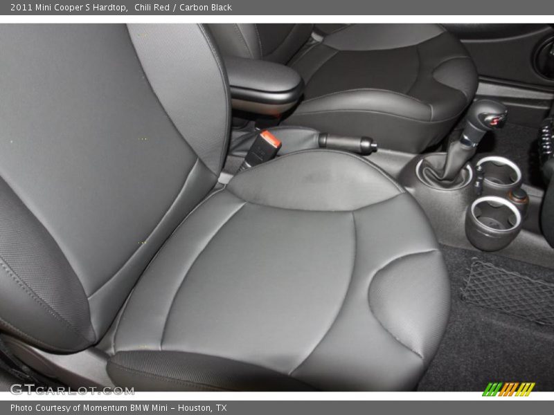 Chili Red / Carbon Black 2011 Mini Cooper S Hardtop