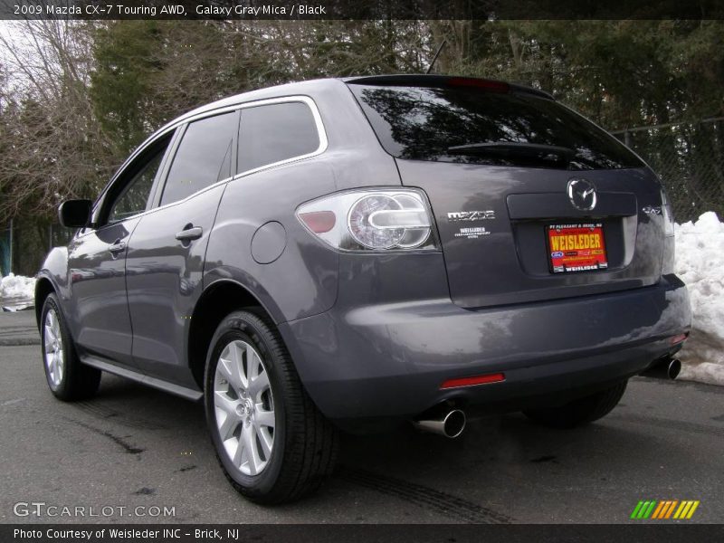 Galaxy Gray Mica / Black 2009 Mazda CX-7 Touring AWD