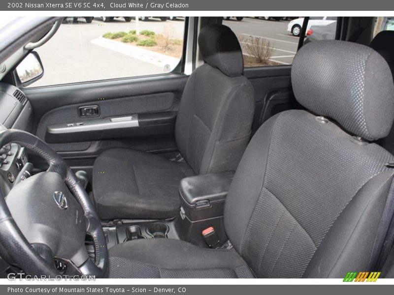 Cloud White / Gray Celadon 2002 Nissan Xterra SE V6 SC 4x4