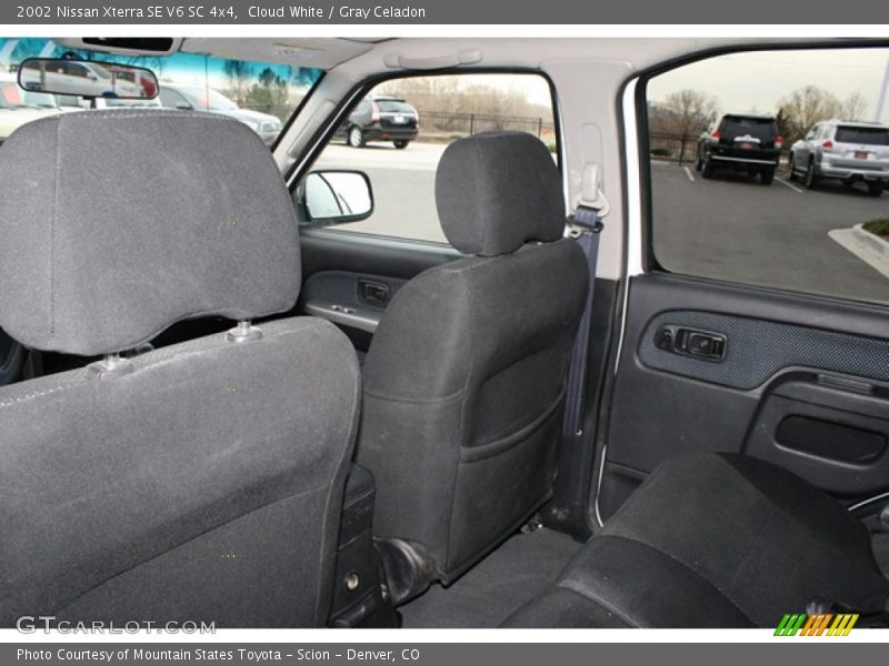Cloud White / Gray Celadon 2002 Nissan Xterra SE V6 SC 4x4