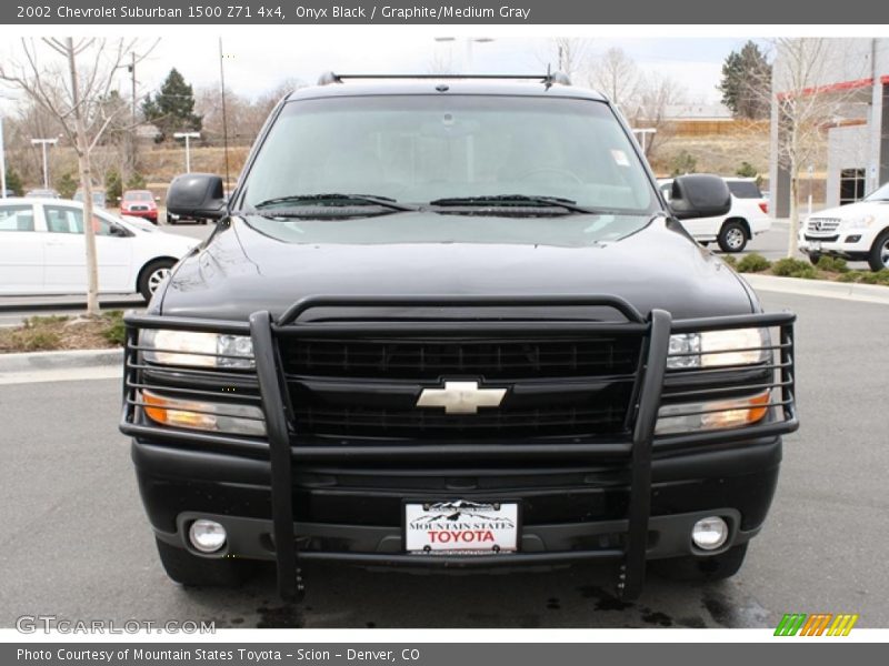 Onyx Black / Graphite/Medium Gray 2002 Chevrolet Suburban 1500 Z71 4x4