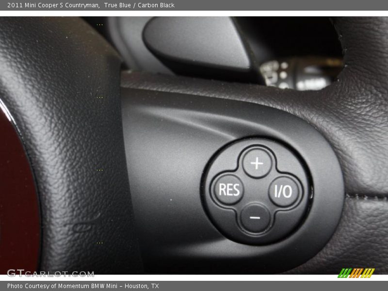 True Blue / Carbon Black 2011 Mini Cooper S Countryman