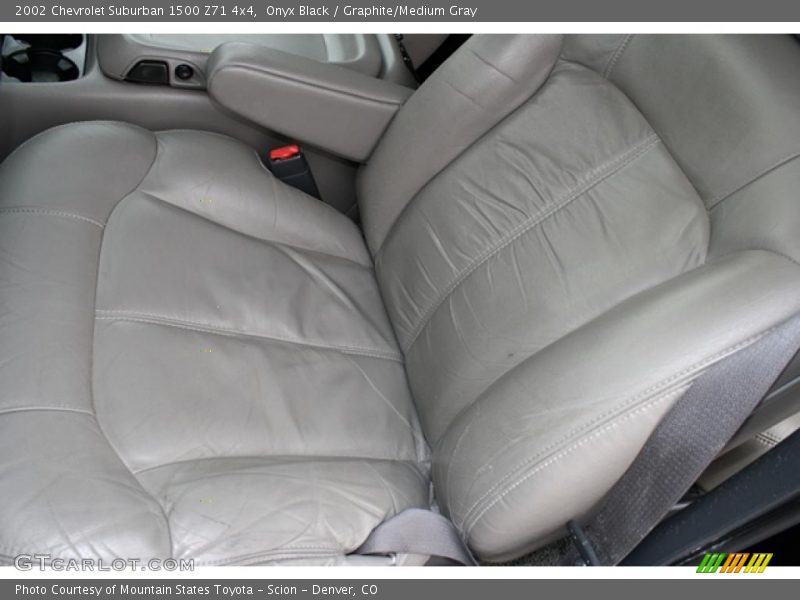 Onyx Black / Graphite/Medium Gray 2002 Chevrolet Suburban 1500 Z71 4x4