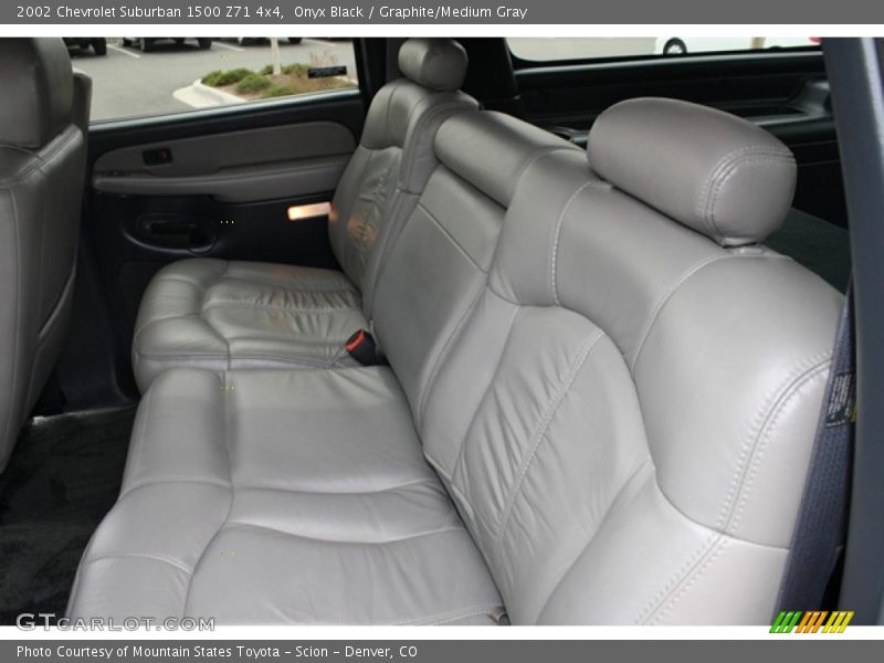 Onyx Black / Graphite/Medium Gray 2002 Chevrolet Suburban 1500 Z71 4x4