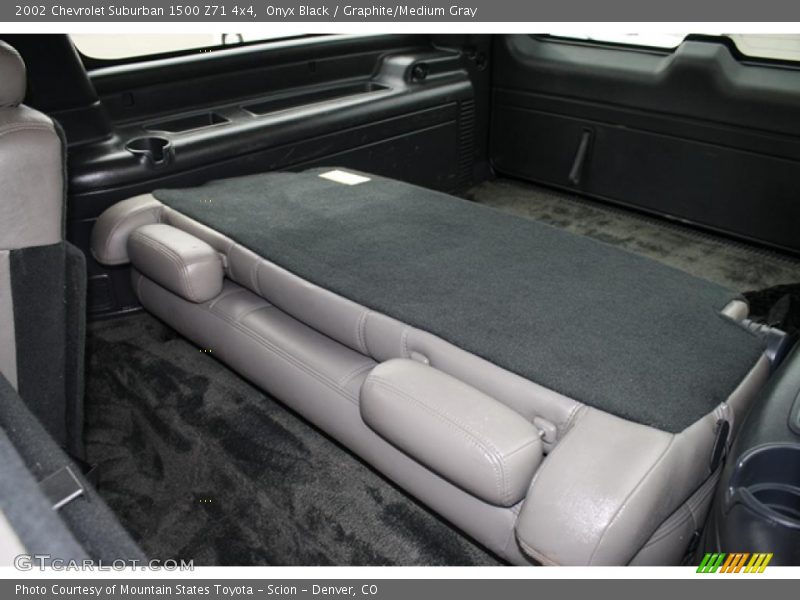 Onyx Black / Graphite/Medium Gray 2002 Chevrolet Suburban 1500 Z71 4x4