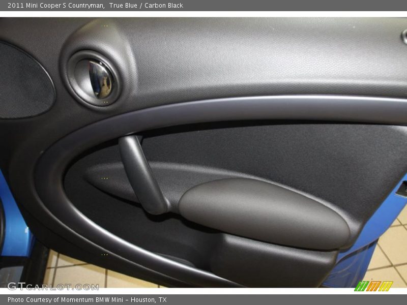 True Blue / Carbon Black 2011 Mini Cooper S Countryman