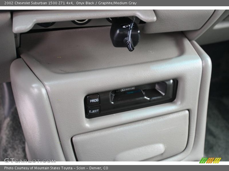 Onyx Black / Graphite/Medium Gray 2002 Chevrolet Suburban 1500 Z71 4x4
