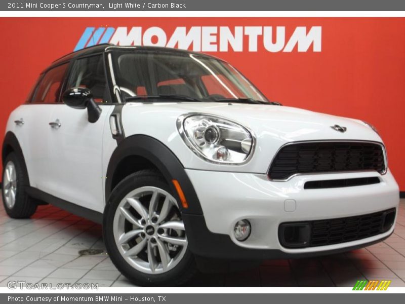 Light White / Carbon Black 2011 Mini Cooper S Countryman