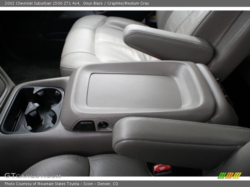 Onyx Black / Graphite/Medium Gray 2002 Chevrolet Suburban 1500 Z71 4x4