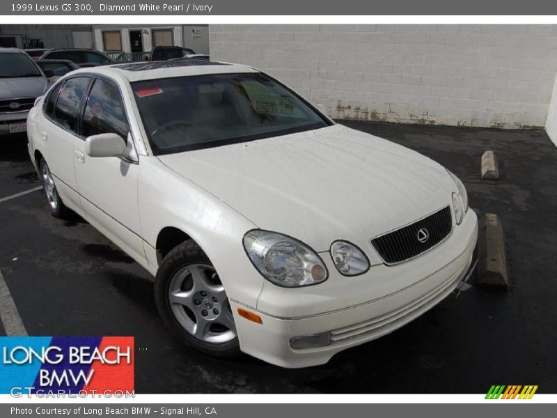 Diamond White Pearl / Ivory 1999 Lexus GS 300