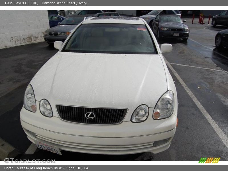 Diamond White Pearl / Ivory 1999 Lexus GS 300