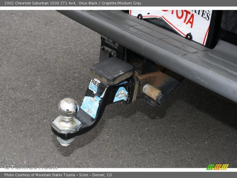 Onyx Black / Graphite/Medium Gray 2002 Chevrolet Suburban 1500 Z71 4x4