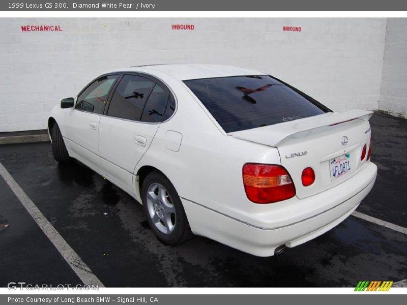 Diamond White Pearl / Ivory 1999 Lexus GS 300