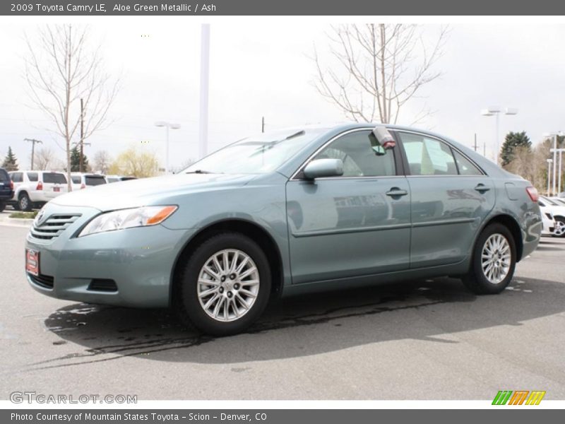 Aloe Green Metallic / Ash 2009 Toyota Camry LE