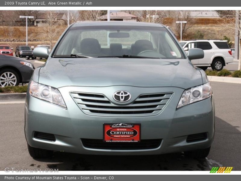 Aloe Green Metallic / Ash 2009 Toyota Camry LE