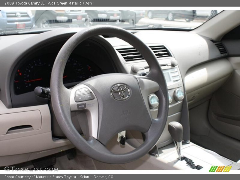 Aloe Green Metallic / Ash 2009 Toyota Camry LE