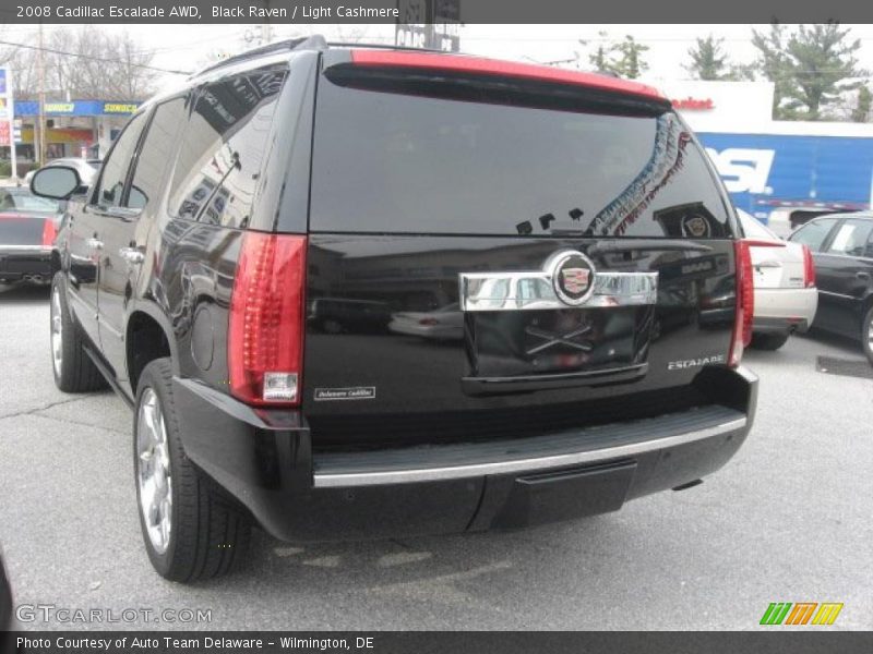 Black Raven / Light Cashmere 2008 Cadillac Escalade AWD