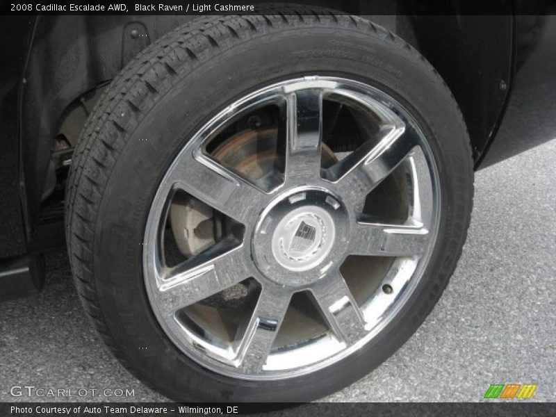 Black Raven / Light Cashmere 2008 Cadillac Escalade AWD