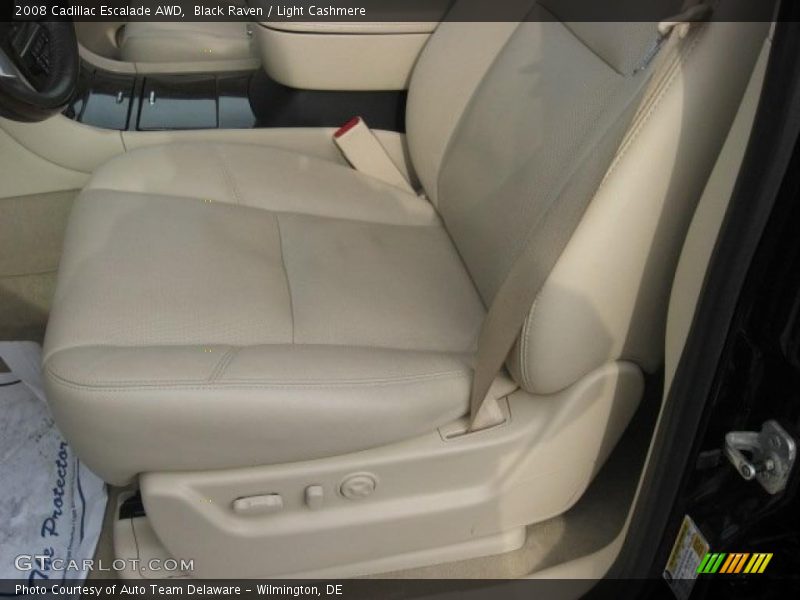 Black Raven / Light Cashmere 2008 Cadillac Escalade AWD