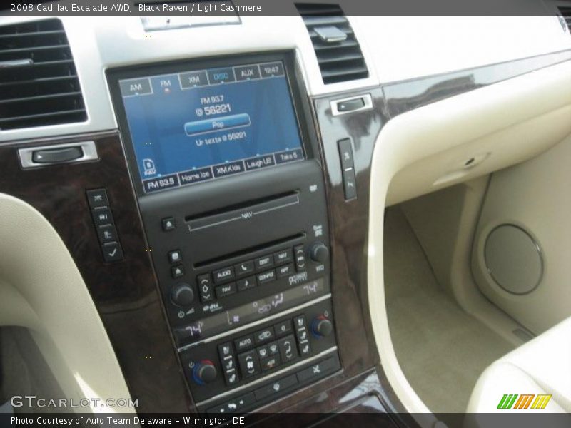 Black Raven / Light Cashmere 2008 Cadillac Escalade AWD