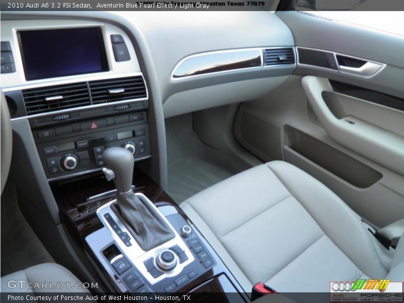Aventurin Blue Pearl Effect / Light Gray 2010 Audi A6 3.2 FSI Sedan