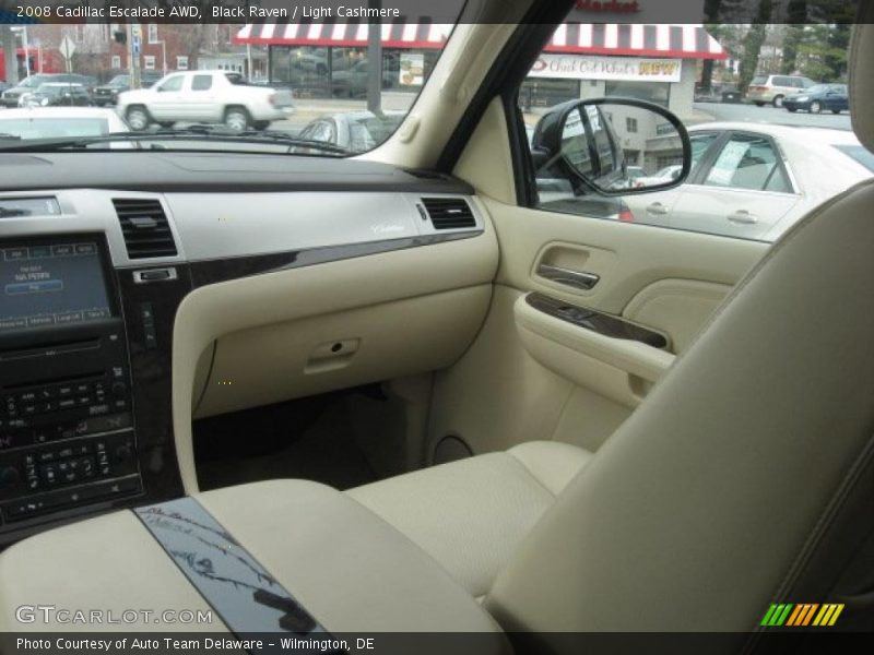 Black Raven / Light Cashmere 2008 Cadillac Escalade AWD