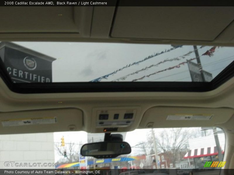 Black Raven / Light Cashmere 2008 Cadillac Escalade AWD