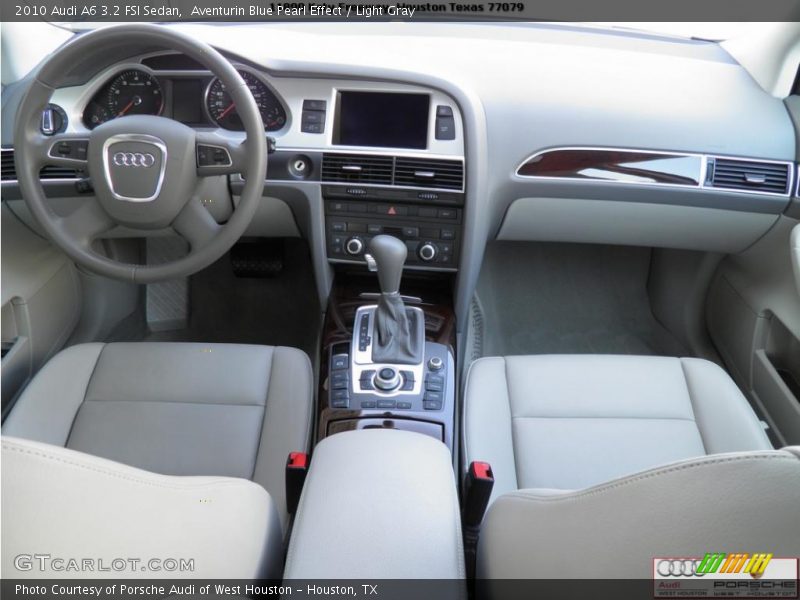 Aventurin Blue Pearl Effect / Light Gray 2010 Audi A6 3.2 FSI Sedan