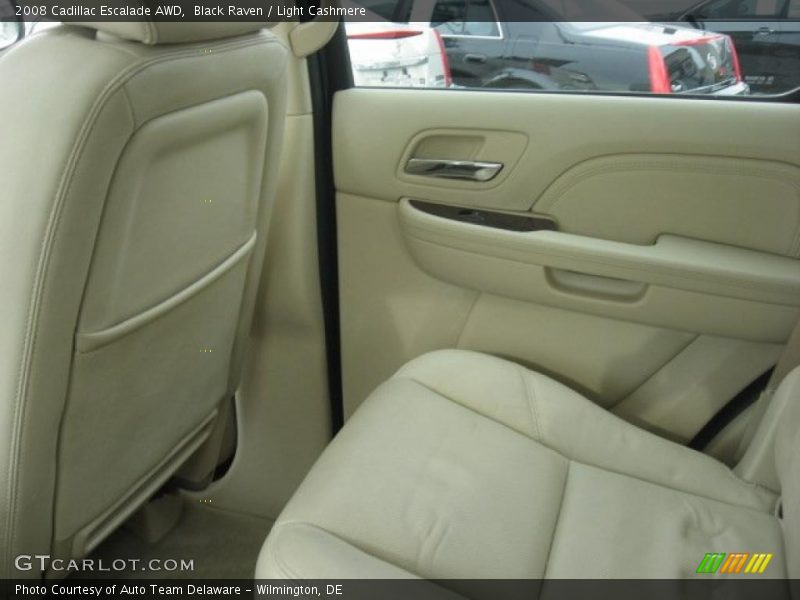 Black Raven / Light Cashmere 2008 Cadillac Escalade AWD
