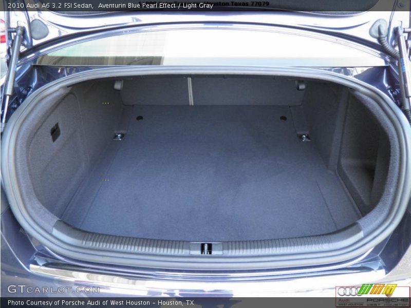 Aventurin Blue Pearl Effect / Light Gray 2010 Audi A6 3.2 FSI Sedan