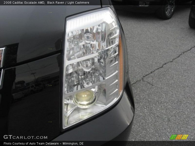 Black Raven / Light Cashmere 2008 Cadillac Escalade AWD