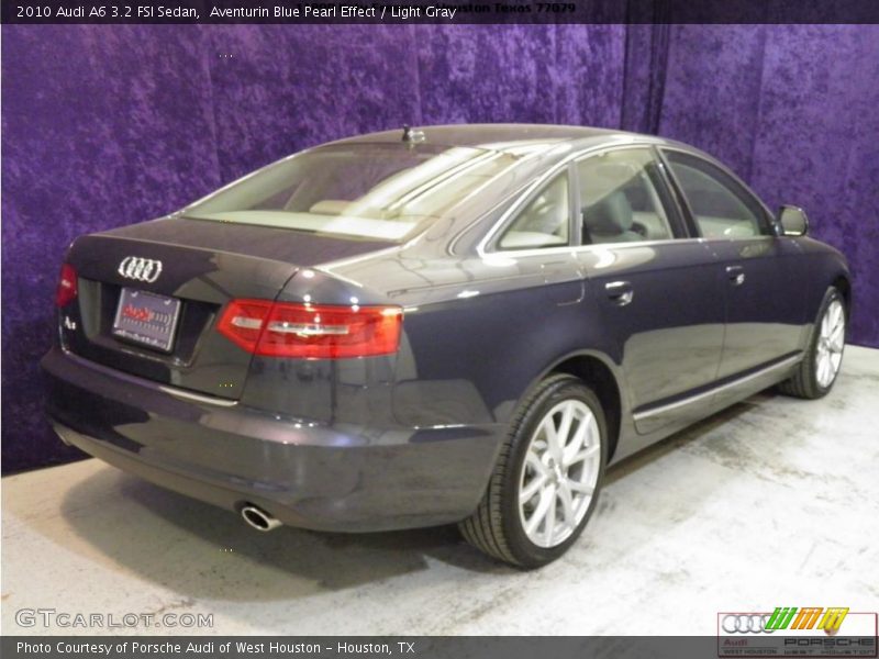 Aventurin Blue Pearl Effect / Light Gray 2010 Audi A6 3.2 FSI Sedan