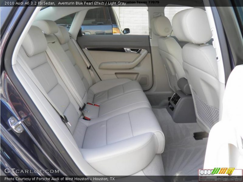 Aventurin Blue Pearl Effect / Light Gray 2010 Audi A6 3.2 FSI Sedan